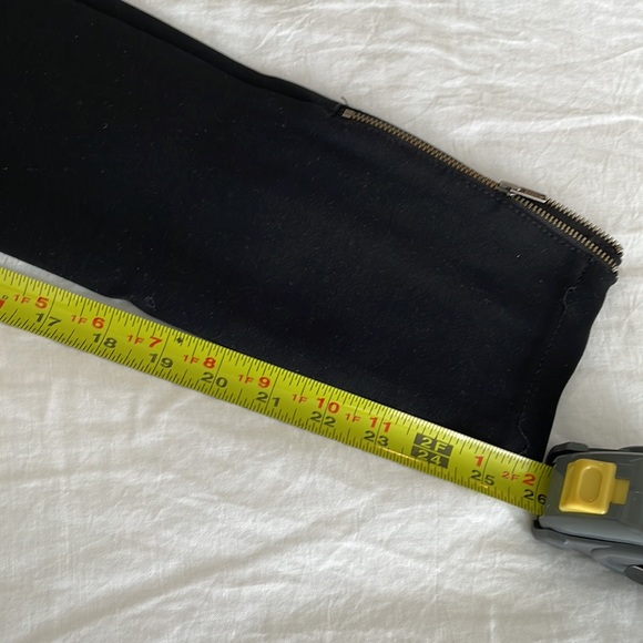 Anthropologie Black Skinny Leg Dress Pant - Picture 6 of 6